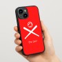כיסוי בעיצוב אישי עם השם שלך לדגם - Apple iPhone 15 בעיצוב כדור בסיס