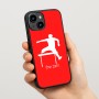 כיסוי בעיצוב אישי עם השם שלך לדגם - Apple iPhone 15 בעיצוב קפיצת משוכות