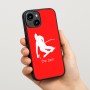 כיסוי בעיצוב אישי עם השם שלך לדגם - Apple iPhone 15 בעיצוב סקי