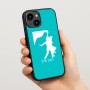 כיסוי בעיצוב אישי עם השם שלך לדגם - Apple iPhone 15 בעיצוב אישה רוקדת עם גבר