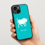 כיסוי בעיצוב אישי עם השם שלך לדגם - Apple iPhone 15 בעיצוב מזלות - שור