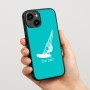 כיסוי בעיצוב אישי עם השם שלך לדגם - Apple iPhone 15 בעיצוב לגלוש - גלישה - שייט