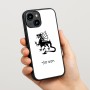 כיסוי בעיצוב אישי עם השם שלך לדגם - Apple iPhone 15 בעיצוב דרקון