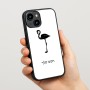 כיסוי בעיצוב אישי עם השם שלך לדגם - Apple iPhone 15 בעיצוב אנפה