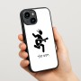 כיסוי בעיצוב אישי עם השם שלך לדגם - Apple iPhone 15 בעיצוב נגן גיטרה