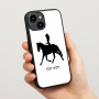 כיסוי בעיצוב אישי עם השם שלך לדגם - Apple iPhone 15 בעיצוב קאוגירל - אישה