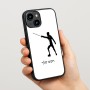 כיסוי בעיצוב אישי עם השם שלך לדגם - Apple iPhone 15 בעיצוב לוחם סייף
