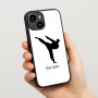 כיסוי בעיצוב אישי עם השם שלך לדגם - Apple iPhone 15 בעיצוב קרטה