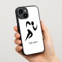 כיסוי בעיצוב אישי עם השם שלך לדגם - Apple iPhone 15 בעיצוב רצים אולימפיים