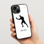 כיסוי בעיצוב אישי עם השם שלך לדגם - Apple iPhone 15 בעיצוב שחקן פינג פונג
