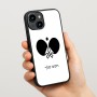 כיסוי בעיצוב אישי עם השם שלך לדגם - Apple iPhone 15 בעיצוב פינג פונג