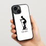כיסוי בעיצוב אישי עם השם שלך לדגם - Apple iPhone 15 בעיצוב אימון ספינינג - אישה