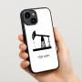 כיסוי בעיצוב אישי עם השם שלך לדגם - Apple iPhone 15 בעיצוב באר נפט
