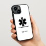 כיסוי בעיצוב אישי עם השם שלך לדגם - Apple iPhone 15 בעיצוב חובש