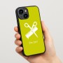 כיסוי בעיצוב אישי עם השם שלך לדגם - Apple iPhone 15 בעיצוב מעצב שיער
