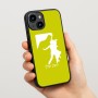 כיסוי בעיצוב אישי עם השם שלך לדגם - Apple iPhone 15 בעיצוב אישה רוקדת עם גבר