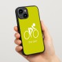 כיסוי בעיצוב אישי עם השם שלך לדגם - Apple iPhone 15 בעיצוב אופניים אולימפיים