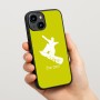 כיסוי בעיצוב אישי עם השם שלך לדגם - Apple iPhone 15 בעיצוב סנובורדיסט