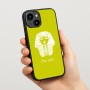 כיסוי בעיצוב אישי עם השם שלך לדגם - Apple iPhone 15 בעיצוב פרעה - תות ענח' אמון מצרי