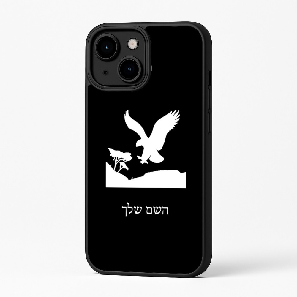 כיסוי בעיצוב אישי עם השם שלך לדגם - Apple iPhone 16 Plus בעיצוב נשר אמריקאי