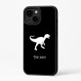 כיסוי בעיצוב אישי עם השם שלך לדגם - Apple iPhone 16 Plus בעיצוב דינוזאור