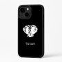 כיסוי בעיצוב אישי עם השם שלך לדגם - Apple iPhone 16 Plus בעיצוב ראש פיל