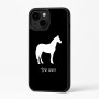 כיסוי בעיצוב אישי עם השם שלך לדגם - Apple iPhone 16 Plus בעיצוב סוס