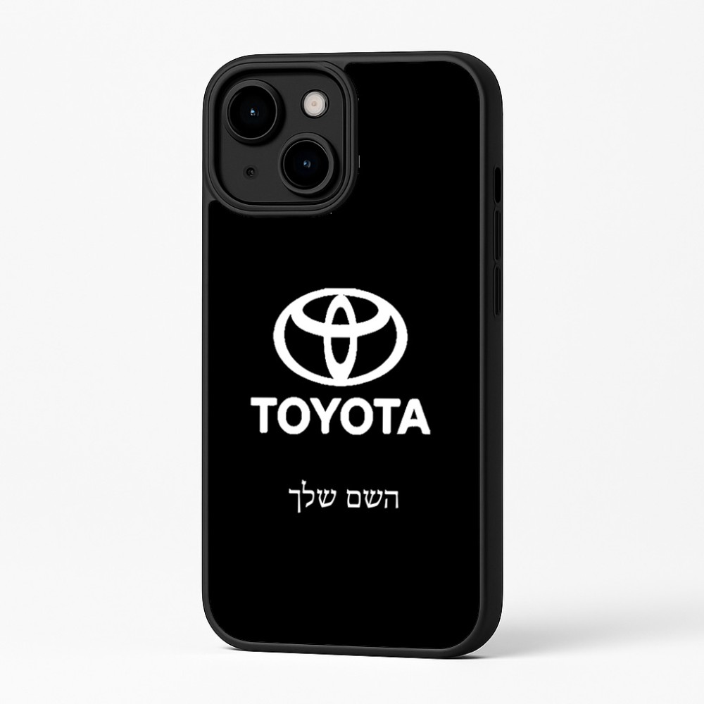 כיסוי בעיצוב אישי עם השם שלך לדגם - Apple iPhone 16 Plus בעיצוב טויוטה