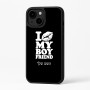 כיסוי בעיצוב אישי עם השם שלך לדגם - Apple iPhone 16 Plus בעיצוב נשקי את חבר שלי