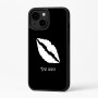 כיסוי בעיצוב אישי עם השם שלך לדגם - Apple iPhone 16 Plus בעיצוב שפתיים - נשיקה