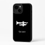 כיסוי בעיצוב אישי עם השם שלך לדגם - Apple iPhone 16 Plus בעיצוב חצוצרה