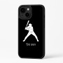 כיסוי בעיצוב אישי עם השם שלך לדגם - Apple iPhone 16 Plus בעיצוב שחקן בייסבול