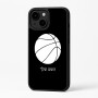 כיסוי בעיצוב אישי עם השם שלך לדגם - Apple iPhone 16 Plus בעיצוב כדורסל