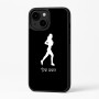 כיסוי בעיצוב אישי עם השם שלך לדגם - Apple iPhone 16 Plus בעיצוב רץ רץ אישה