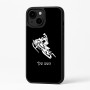 כיסוי בעיצוב אישי עם השם שלך לדגם - Apple iPhone 16 Plus בעיצוב אופנוע שלג