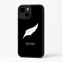 כיסוי בעיצוב אישי עם השם שלך לדגם - Apple iPhone 16 Plus בעיצוב נוצת נוצה