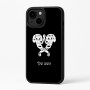 כיסוי בעיצוב אישי עם השם שלך לדגם - Apple iPhone 16 Plus בעיצוב פרחי קרן