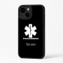כיסוי בעיצוב אישי עם השם שלך לדגם - Apple iPhone 16 Plus בעיצוב חובש