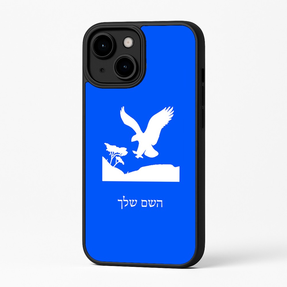 כיסוי בעיצוב אישי עם השם שלך לדגם - Apple iPhone 16 Plus בעיצוב נשר אמריקאי