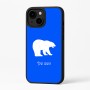 כיסוי בעיצוב אישי עם השם שלך לדגם - Apple iPhone 16 Plus בעיצוב דוב