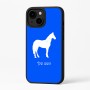 כיסוי בעיצוב אישי עם השם שלך לדגם - Apple iPhone 16 Plus בעיצוב סוס
