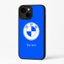 כיסוי בעיצוב אישי עם השם שלך לדגם - Apple iPhone 16 Plus בעיצוב ב.מ.וו