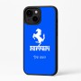 כיסוי בעיצוב אישי עם השם שלך לדגם - Apple iPhone 16 Plus בעיצוב פרארי