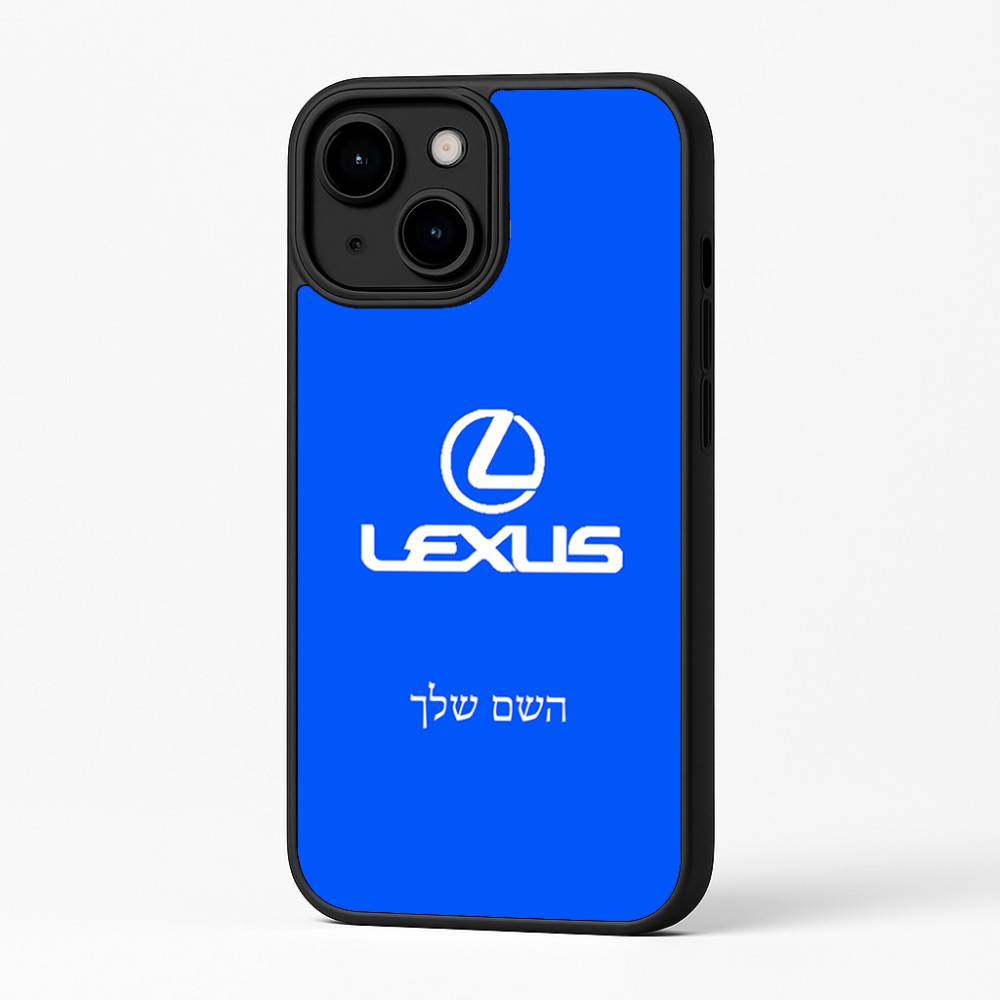 כיסוי בעיצוב אישי עם השם שלך לדגם - Apple iPhone 16 Plus בעיצוב לקסוס