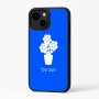 כיסוי בעיצוב אישי עם השם שלך לדגם - Apple iPhone 16 Plus בעיצוב פרח