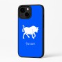 כיסוי בעיצוב אישי עם השם שלך לדגם - Apple iPhone 16 Plus בעיצוב מזלות - שור