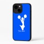 כיסוי בעיצוב אישי עם השם שלך לדגם - Apple iPhone 16 Plus בעיצוב מעודדת