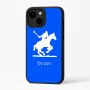 כיסוי בעיצוב אישי עם השם שלך לדגם - Apple iPhone 16 Plus בעיצוב שחקן פולו - סוס
