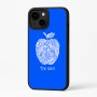 כיסוי בעיצוב אישי עם השם שלך לדגם - Apple iPhone 16 Plus בעיצוב הדפס תפוח