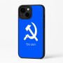 כיסוי בעיצוב אישי עם השם שלך לדגם - Apple iPhone 16 Plus בעיצוב פטיש ומגל